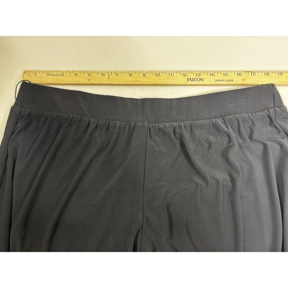 C EST 1946 Crop 18/20 (Actual 36x24) Black Wide Leg Poly/Span Wrinkle Free EUC - Picture 7 of 10